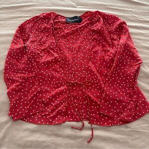 Realisation Par Red Star Pattern Blouse